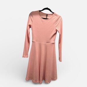 Pink Long Sleeve Dress 🌸